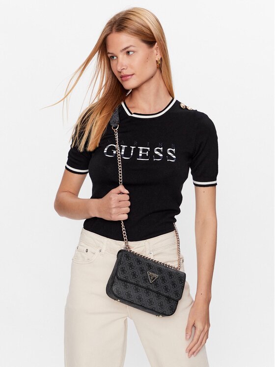 Guess Guess Handtasche Eco Elements (EBG) HWEBG8 76721 Grau
