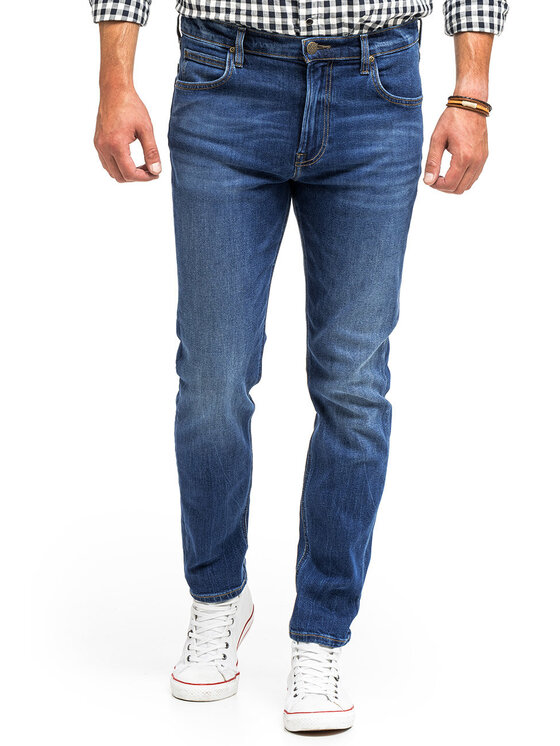 Lee Lee Jeansy AUSTIN Niebieski Straight Fit