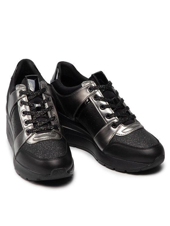 Geox Sneakers D Zosma C D168LC 085QD C9999 Noir Modivo