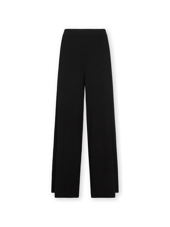 Elena Mirò Elena Mirò Pantaloni di tessuto P6021000002N033 Nero Flare Fit