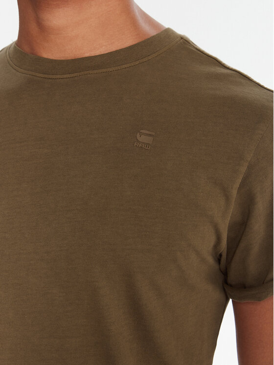 G-Star Raw G-Star Raw Tričko Lash D16396-2653 Kaki Regular Fit