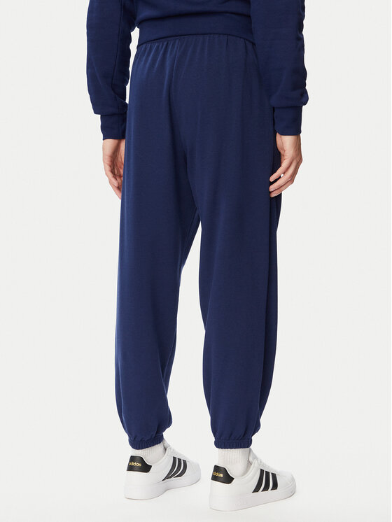 adidas adidas Παντελόνι φόρμας Seasonal Essentials Collegiate French Terry Cuffed KG0521 Σκούρο μπλε Regular Fit