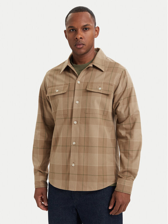 HUGO Cămașă Ernio 50566312 Bej Regular Fit
