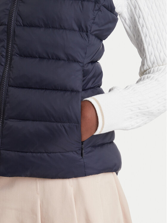 Lacoste Lacoste Αμάνικο Μπουφάν BF0602 Σκούρο μπλε Regular Fit