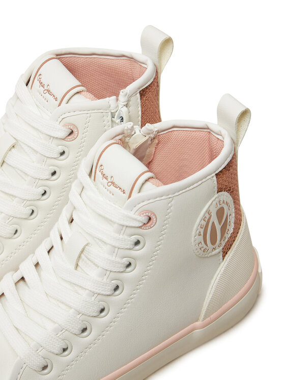 Pepe Jeans Pepe Jeans Кецове Ottis Young G PGS30608 Бял