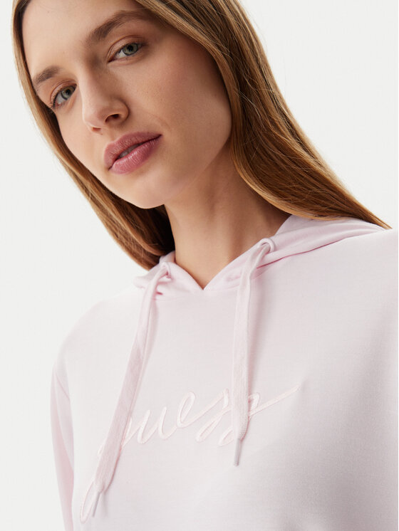 Guess Guess Felpa O5GQ00 KCQP2 Rosa Regular Fit