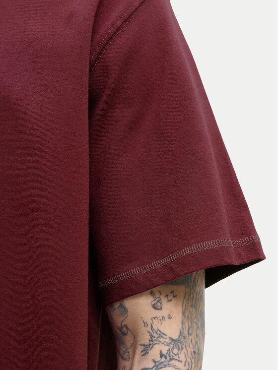 Jack & Jones Jack & Jones Tričko Meadows Minimal 12283630 Červená Loose Fit