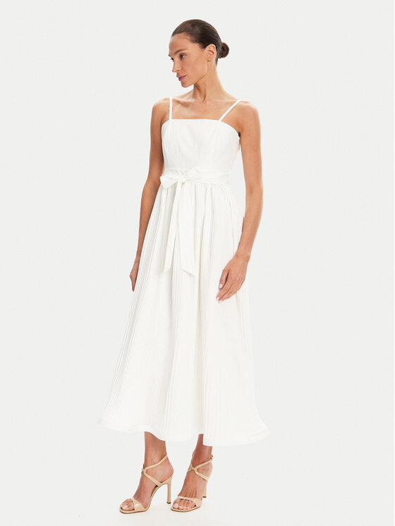 Rinascimento Rinascimento Coctailkleid CFC0124473003 Weiß Regular Fit