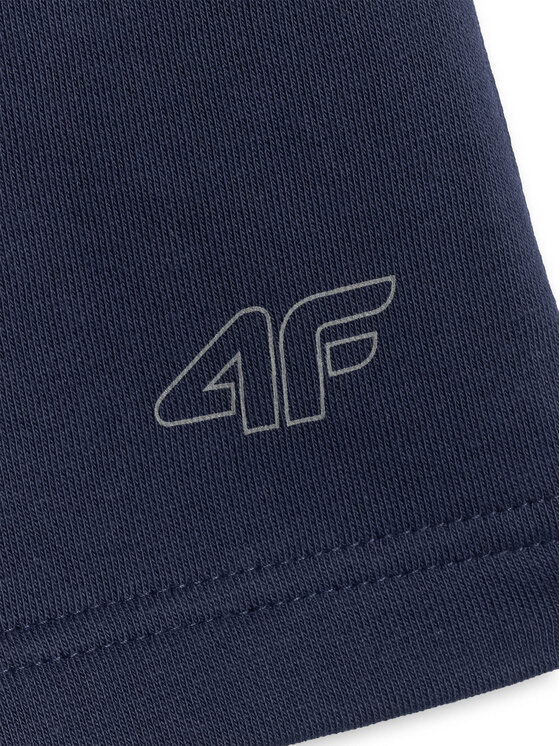 4F 4F Szorty sportowe BASIC+ Granatowy Regular Fit