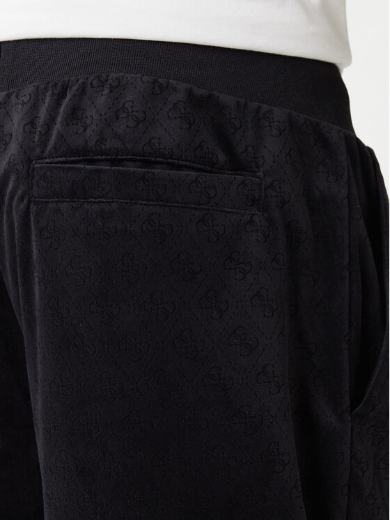 Guess Guess Pantaloni trening Z6RB14 KD612 Negru Regular Fit