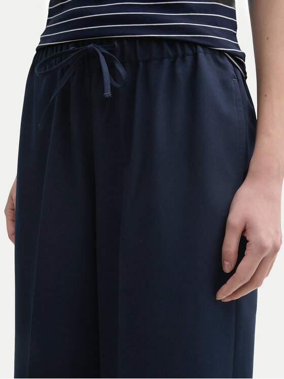 Tom Tailor Denim Tom Tailor Denim Bavlnené nohavice 1045693 Tmavomodrá Regular Fit