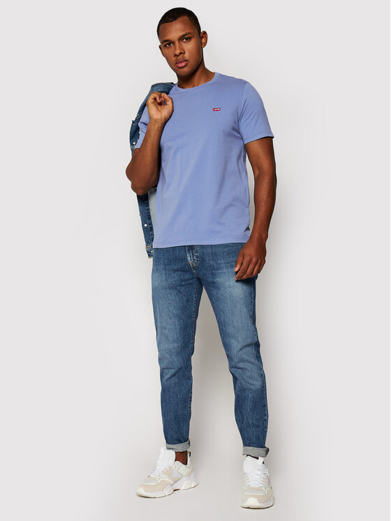 Levi's® Levi's® T-Shirt Original Hm 56605-0053 Niebieski Regular Fit