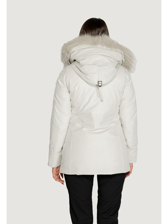 Blauer Blauer Cappotto IRMA Bianco Slim Fit