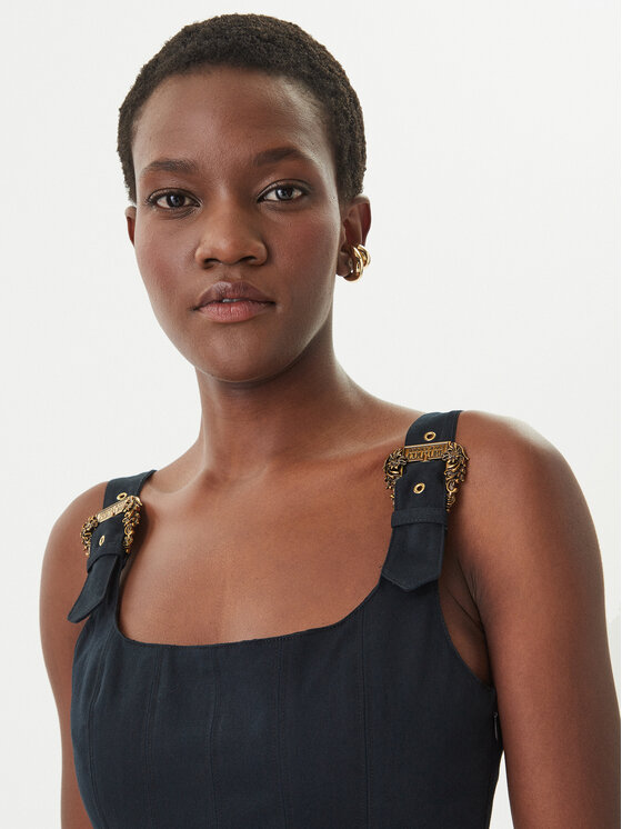 Versace Jeans Couture Versace Jeans Couture Igapäevane kleit 80HAO909 N0715 Must Slim Fit