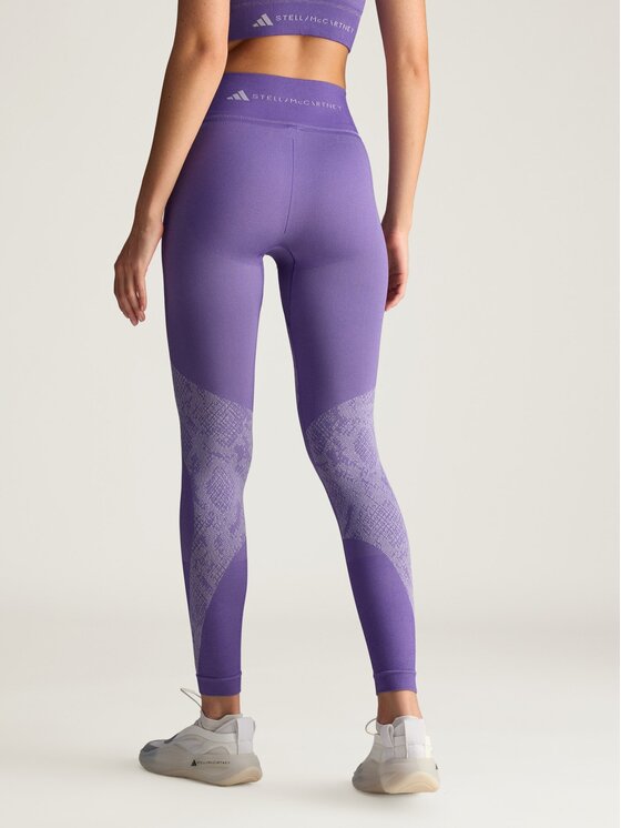 adidas by Stella McCartney adidas by Stella McCartney Legginsy 152911 Fioletowy Fitted Fit