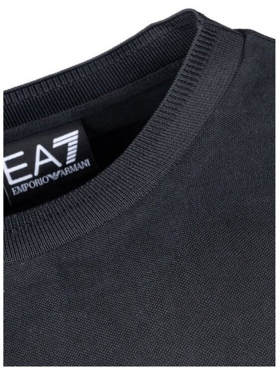 EA7 Emporio Armani EA7 Emporio Armani T-Shirt 6DPT72-PJ6QZ-1200 Czarny Regular Fit