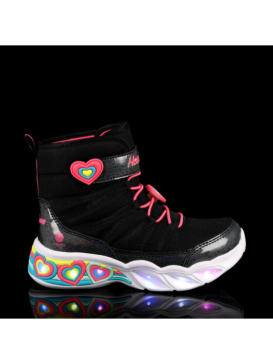 Skechers Skechers Trzewiki Love to Shine 302661L/BKHP Czarny