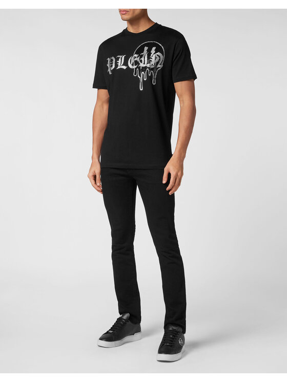 PHILIPP PLEIN PHILIPP PLEIN T-Shirt 15125 Czarny Regular Fit