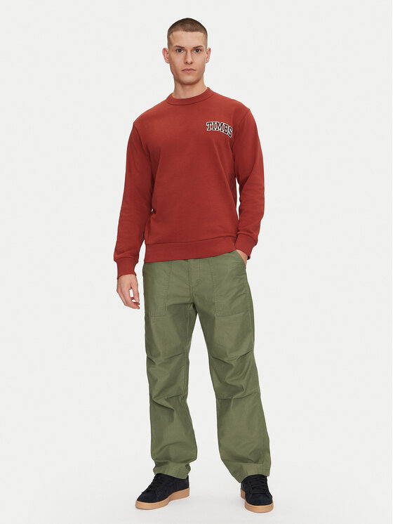 Timberland Timberland Bluza TB0A6GPQ Czerwony Regular Fit