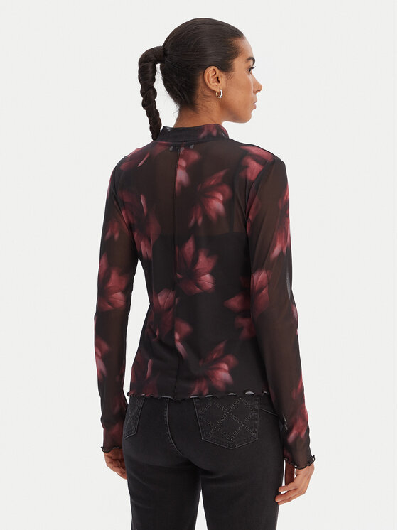 Morgan Morgan Blūze 261-TALEXI Melns Slim Fit