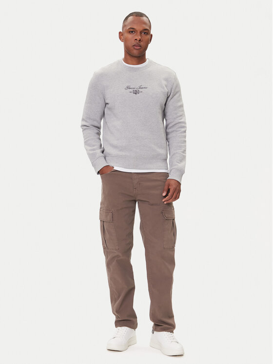 Guess Jeans Guess Jeans Sweatshirt M5BQ35 K9V31 Grau Slim Fit