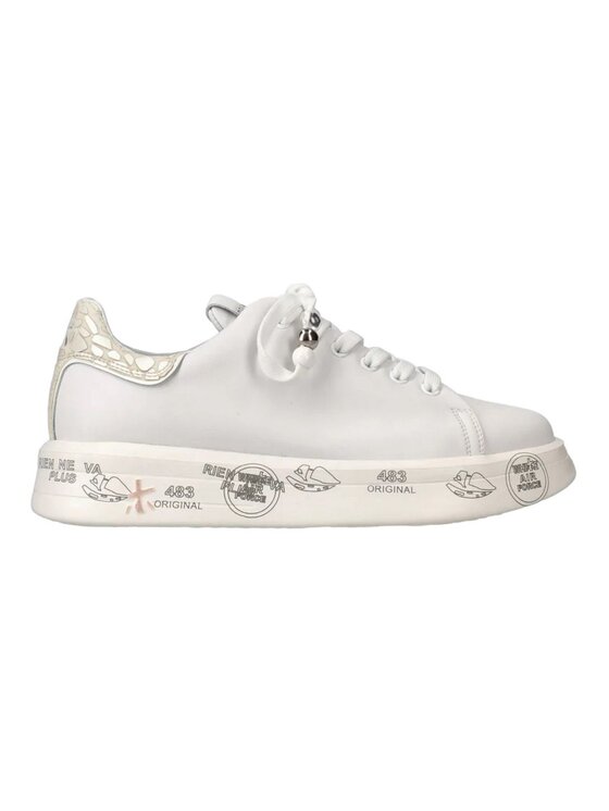 Premiata Premiata Sneakersy PREMIATA Sneaker Donna BELLE VAR 5990 Bianco Biały