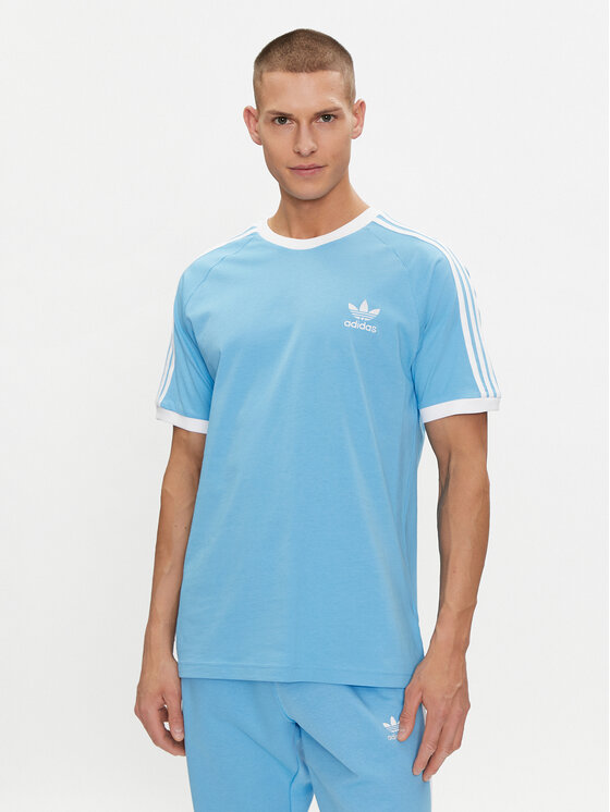 adidas Tricou adicolor Classics 3-Stripes IM9392 Albastru Slim Fit