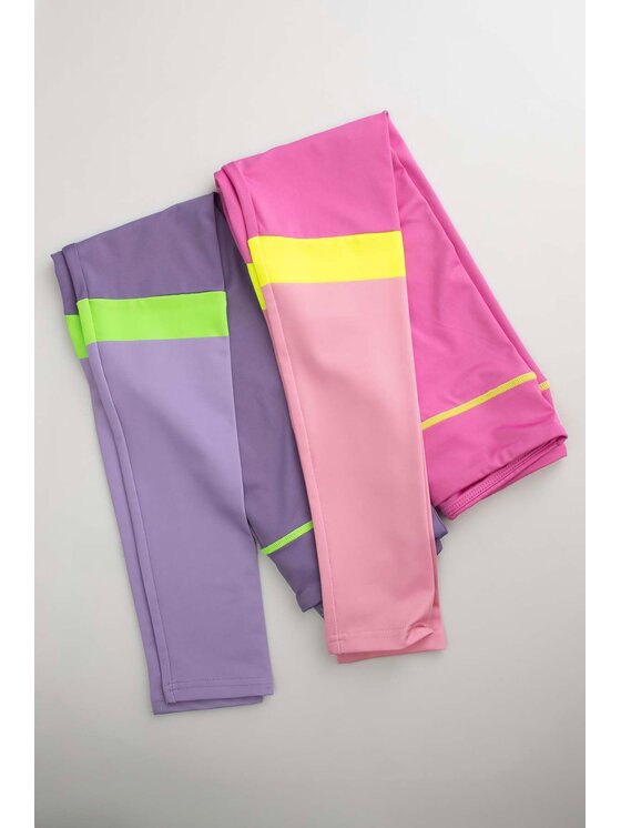 Lemon Explore Lemon Explore Legginsy WL6122101ACG-016 Fioletowy