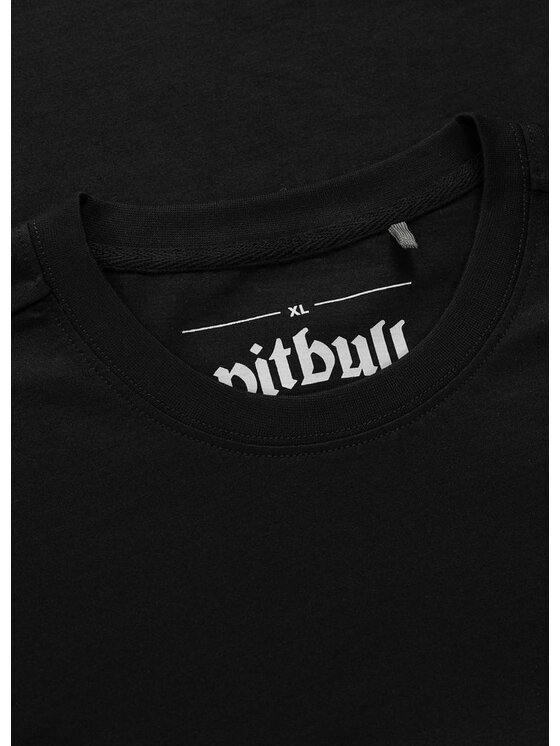 PITBULL PITBULL T-Shirt O'SIDE EMBRO Czarny Regular Fit