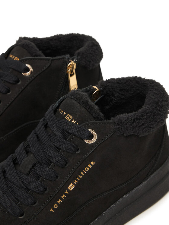 Tommy Hilfiger Tommy Hilfiger Sneakersy Modern Court Sneaker Mc Wl FW0FW09000 Čierna