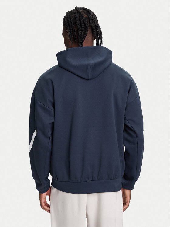 adidas adidas Majica dugih rukava Z.N.E. JW4729 Tamnoplava Loose Fit