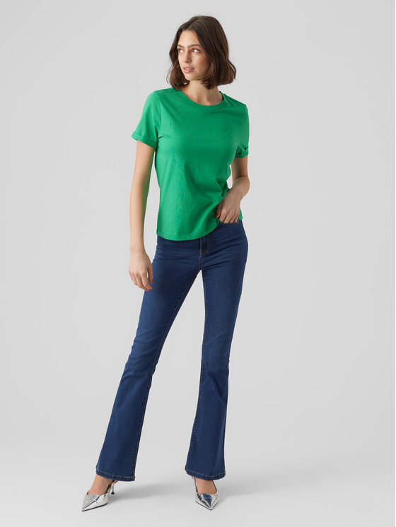 Vero Moda Vero Moda T-särk 10243889 Roheline Regular Fit