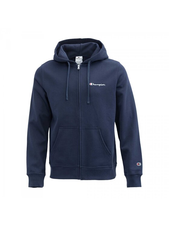 Bluza, rozmiar M, Granatowy, Full Zip Hoodie Sweatshirt