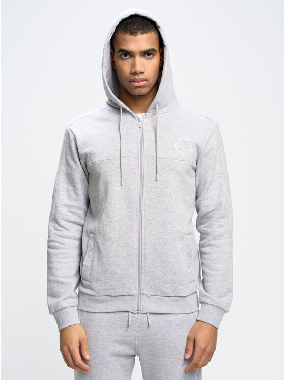 BIG STAR BIG STAR Bluza ajron_901 Szary Basic Fit