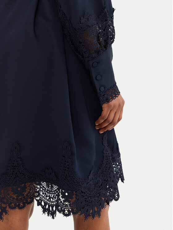 Bruuns Bazaar Bruuns Bazaar Sukienka codzienna Felicia BBW4269 Granatowy Loose Fit