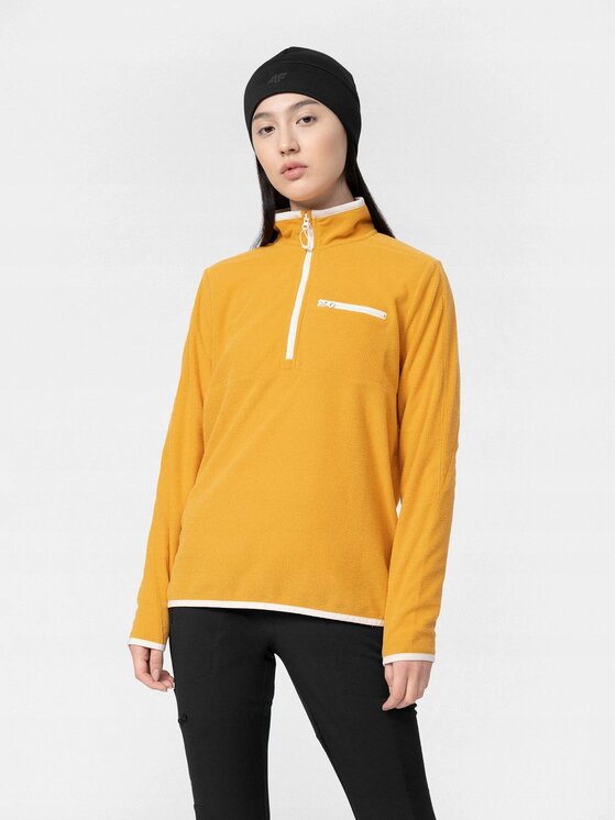 4F 4F Felpa 4FAW22TFSWF142-70S Arancione Regular Fit