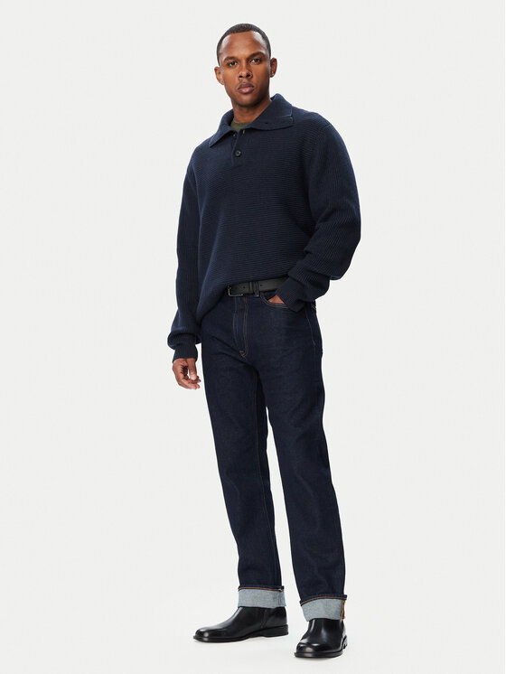 Calvin Klein Calvin Klein Pullover LV04LH311G Dunkelblau Regular Fit
