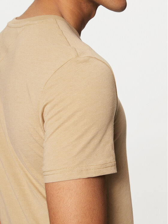 Tommy Jeans Tommy Jeans T-shirt Jaspe DM0DM20363 Bež Slim Fit