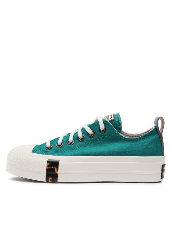 Converse Converse Sneakers aus Stoff Chuck Taylor All Star Lift A05288C Grün
