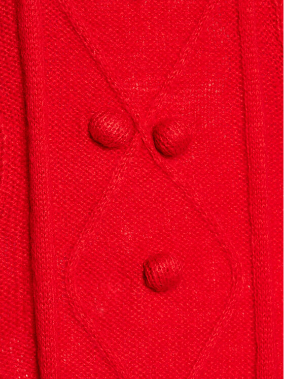 Brave Soul Brave Soul Kootud kleit LKD-555BERNARD Punane Regular Fit
