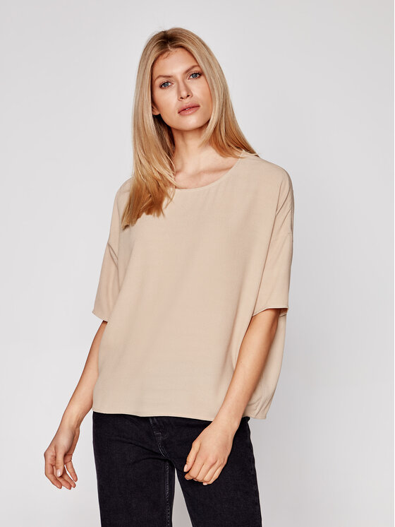 Samsøe Samsøe Samsøe Samsøe Palaidinė Mains F00012102 Ruda Oversize