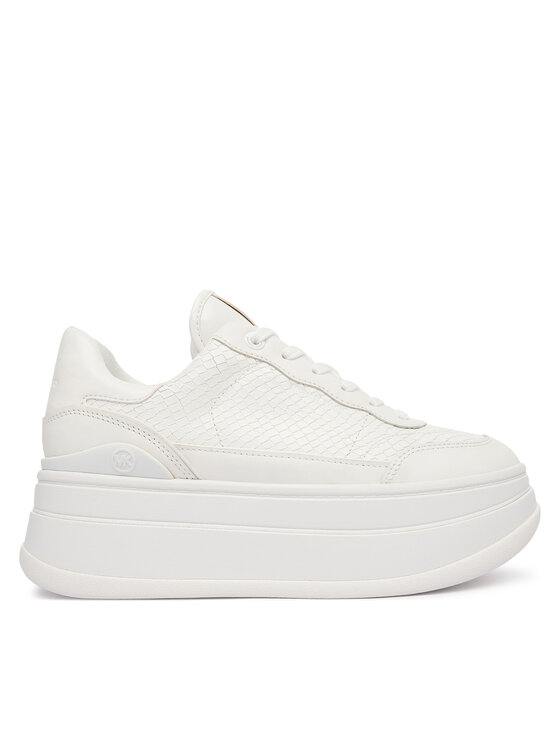 MICHAEL Michael Kors MICHAEL Michael Kors Snīkeri Hayes 43R4HYFS2E Balts