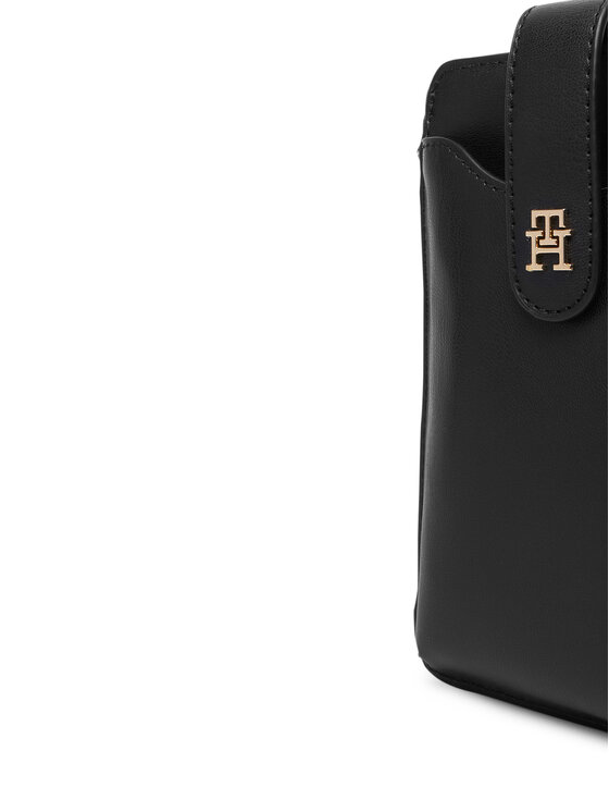 Tommy Hilfiger Tommy Hilfiger Калъф за телефон Th Icon Phone Wallet AW0AW18137 Черен
