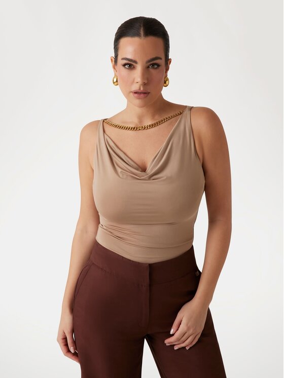 Marciano Guess Marciano Guess Top 173771 Beżowy Classic Fit