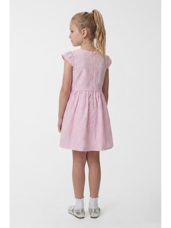 Guess Kids Guess Kids Vestito da giorno 181804 Rosa Classic Fit