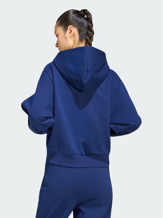 adidas adidas Bluza 164803 Niebieski jasny Loose Fit