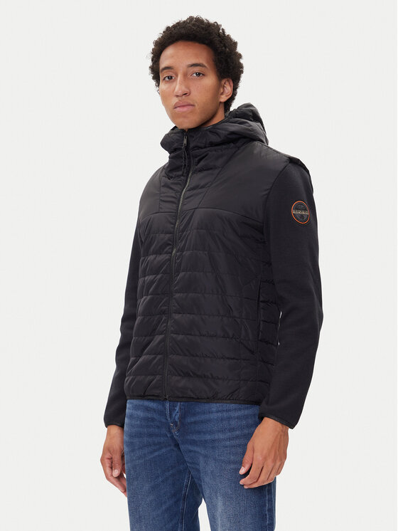Napapijri Kurtka przejściowa D-Tosa NP0A88SC Czarny Regular Fit