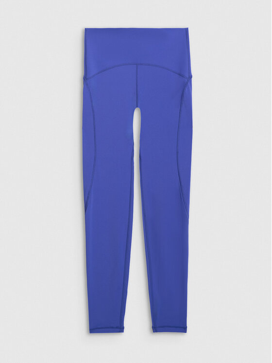 4F 4F Legginsy TRAINING Niebieski Slim Fit