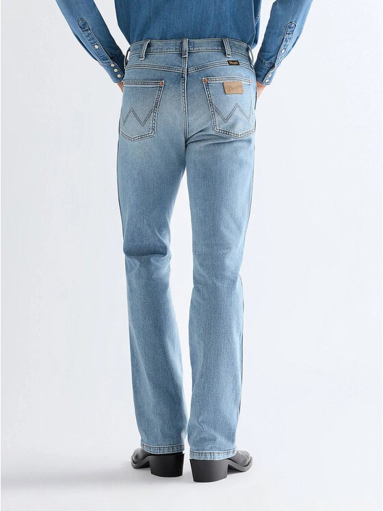 Wrangler Wrangler Jeansy Wrancher Niebieski Regular Fit