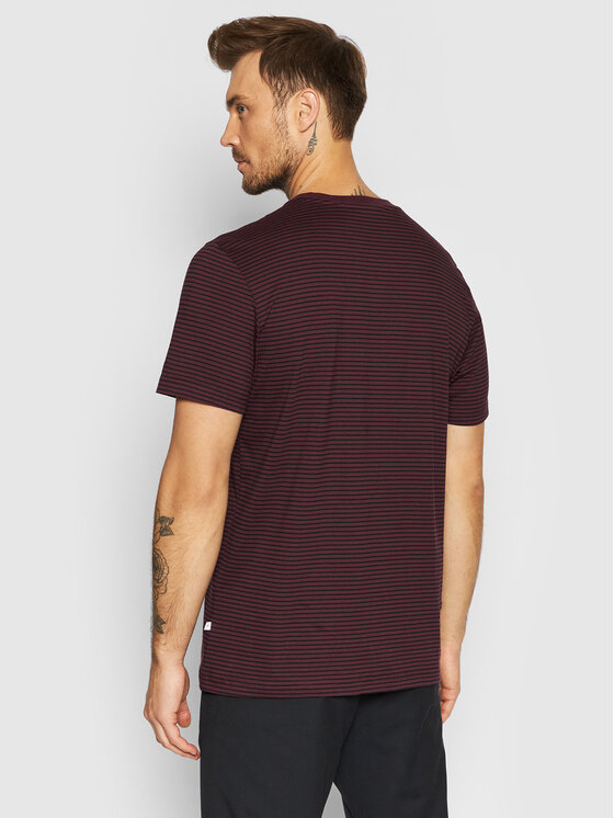Selected Homme Selected Homme Póló Norman 16080129 Bordó Regular Fit